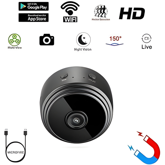 Mini Wireless Security Camera | Compact 1080p Smart Surveillance Camera