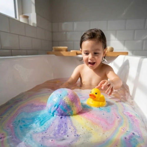 Kids Bath Bombs – Fun, Colorful & Gentle Bath Time Treats
