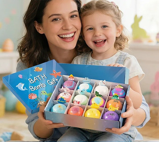 Kids Bath Bombs – Fun, Colorful & Gentle Bath Time Treats