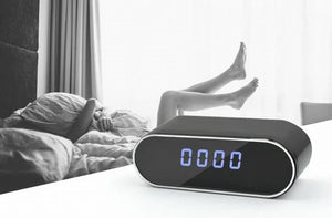 HD WiFi Clock Camera | Smart Indoor Security Camera with Real-Time Monitoring